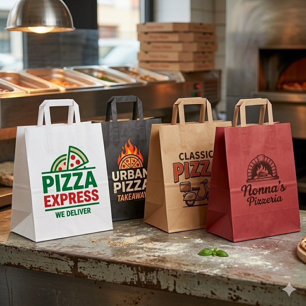 Pizza carrier bags
